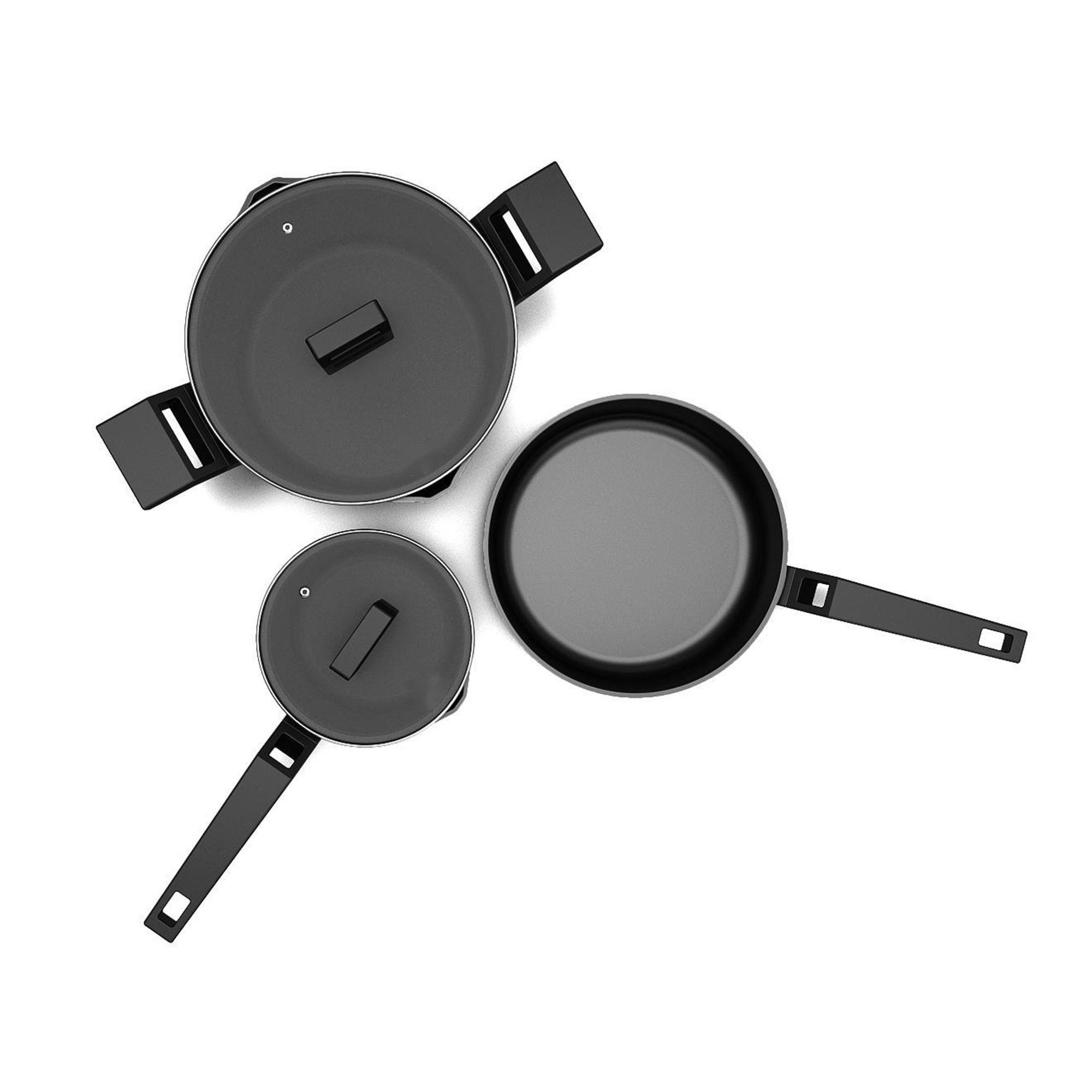 Flagship Range Nonstick Cookware Aluminum Diecast Frypan without Lid By Nonstick diecast